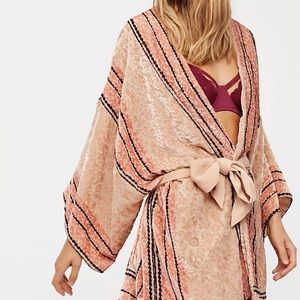 Free People Natalie Burnout Robe